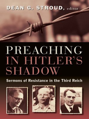 cover image of Preaching in Hitler's Shadow